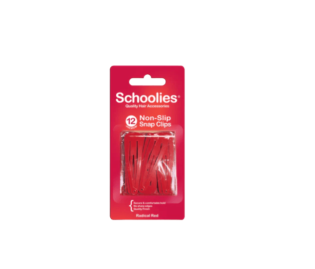 Schoolies Snap Clips - Radial Red