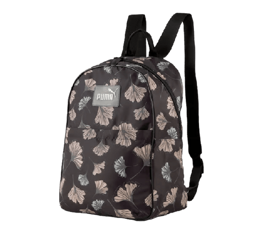 Puma Back Pack with Black Lotus Pattern