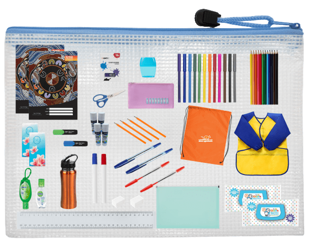 Back to school Kit - Grade 1 and 2 **With Free Stainless Steel Drink Bottle**