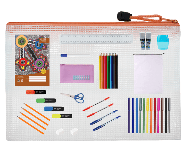 School Essentials Kit **With Free Stainless Steel Drink Bottle**