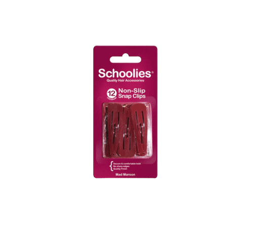 Schoolies Snap Clips - Mad Maroon