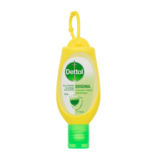 Dettol hand sanitiser with clip 50mL